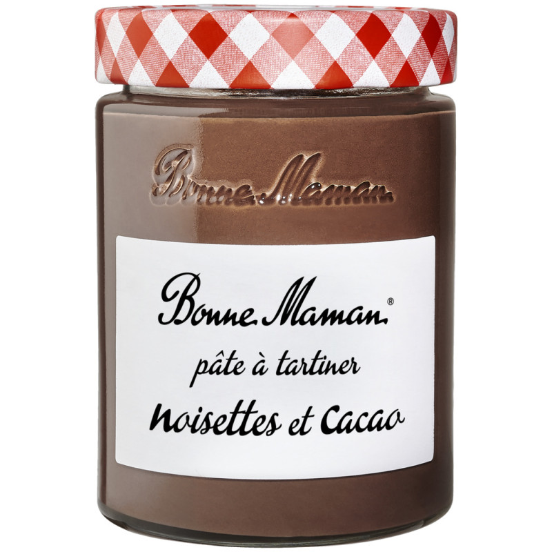 Pâte à tartiner noisettes et cacao
