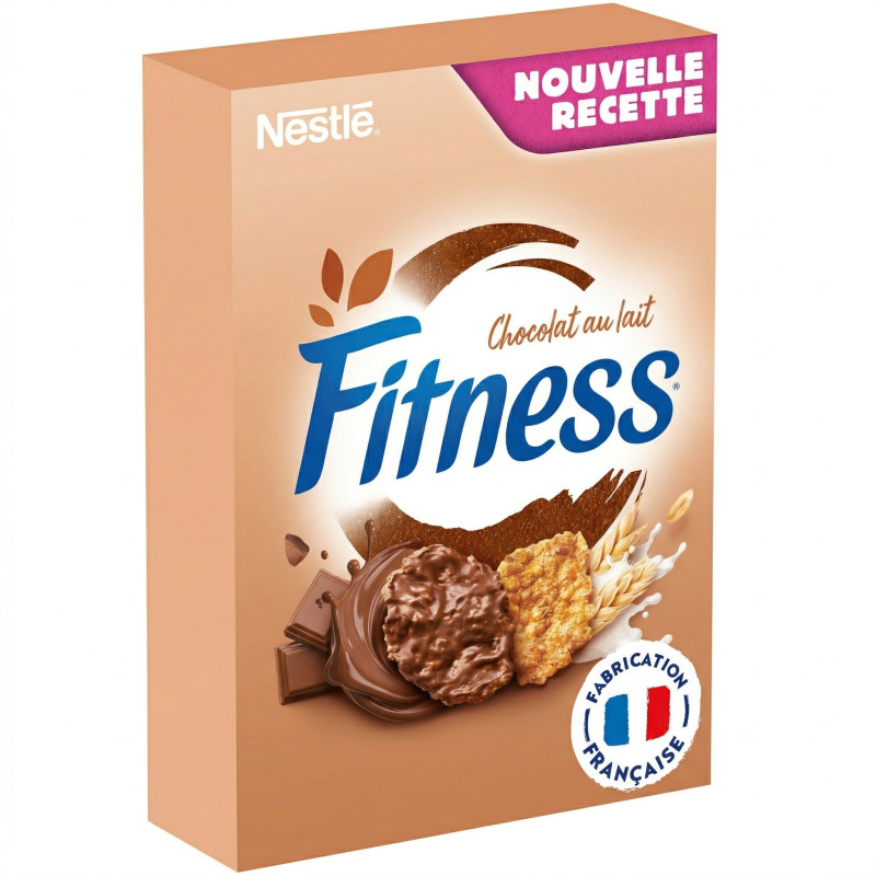 Fitness, chocolat au lait
