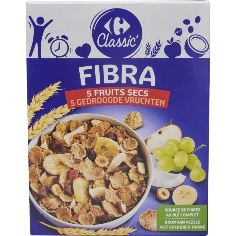 Céréales Fibra 5 Fruits Secs