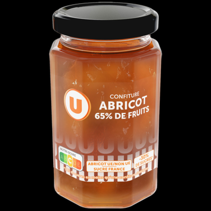 Confiture abricot 65% de fruits