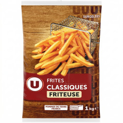 Frites classiques, pour friteuse