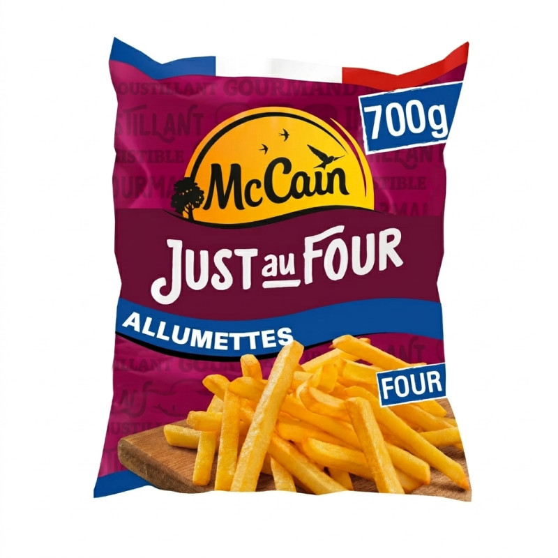 frites just au four allumettes