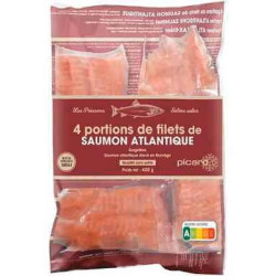 Filets de saumon, atlantique
