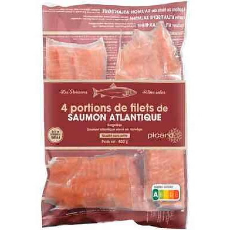 Filets de saumon, atlantique