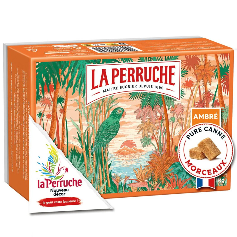 Sucre roux en morceaux