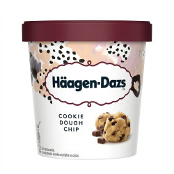 Crème glacée cookie dough chip