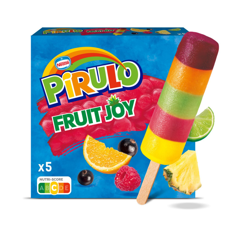 Pirulo fruit joy, glaces à l'eau