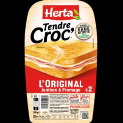 Tendre Croc’ l'original, jambon fromage