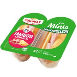 Sandwichs mini jambon emmental