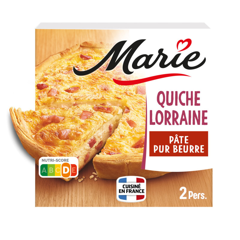 Quiche Lorraine, fraîche