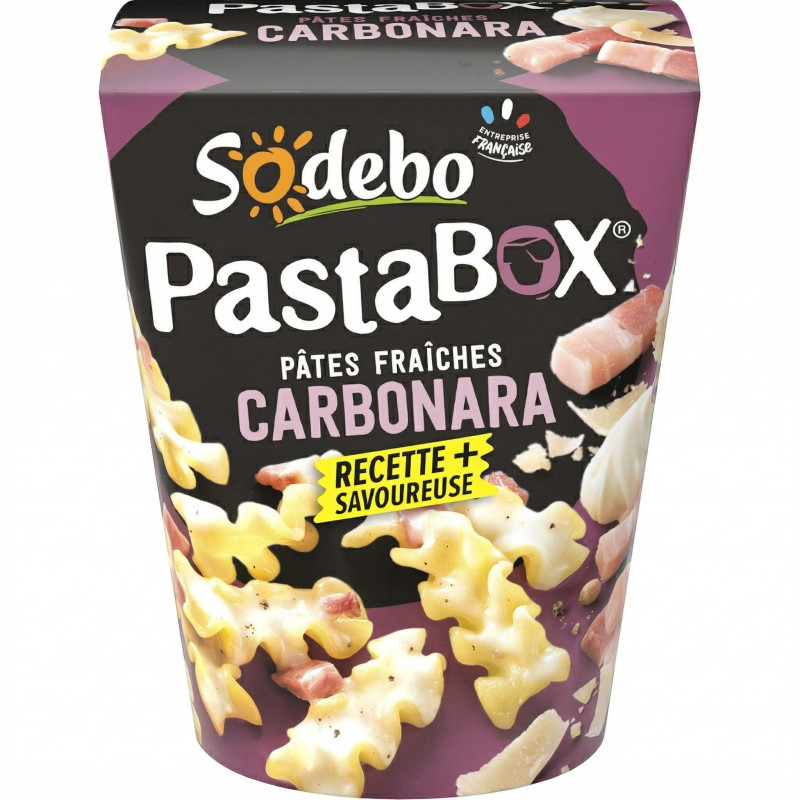 Pasta box fusili carbonara