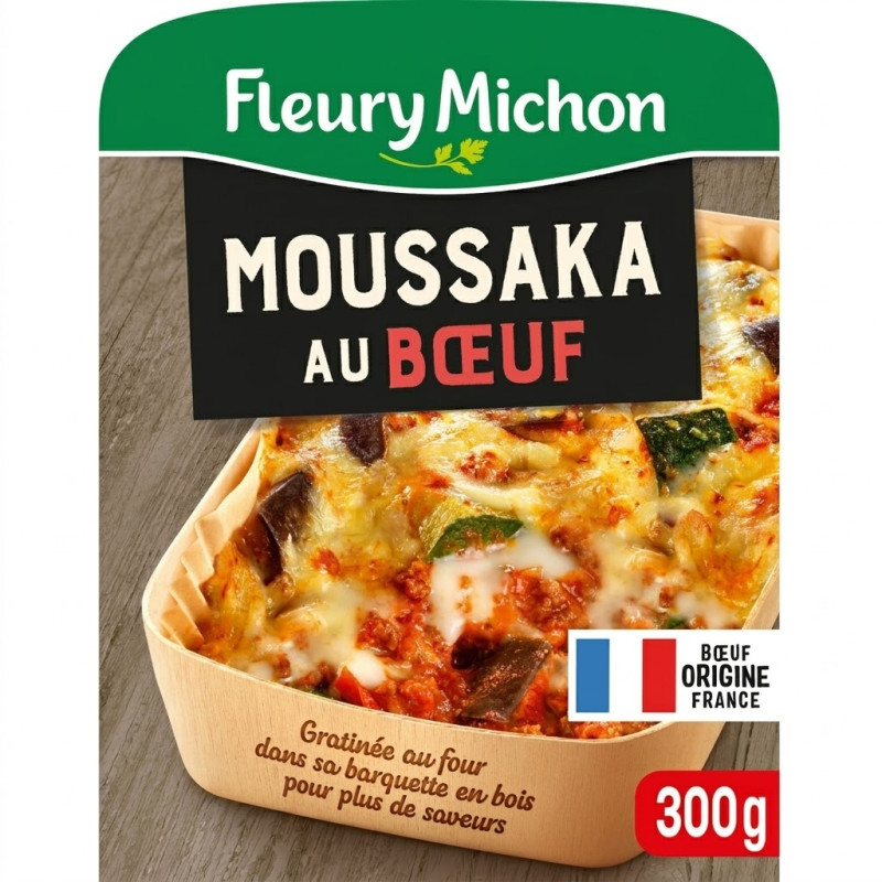 Moussaka bœuf et aubergines