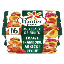 Paniers de Yoplait, Yaourts Quartiers de fruits