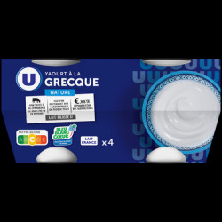 Yaourts à la Grecque natures